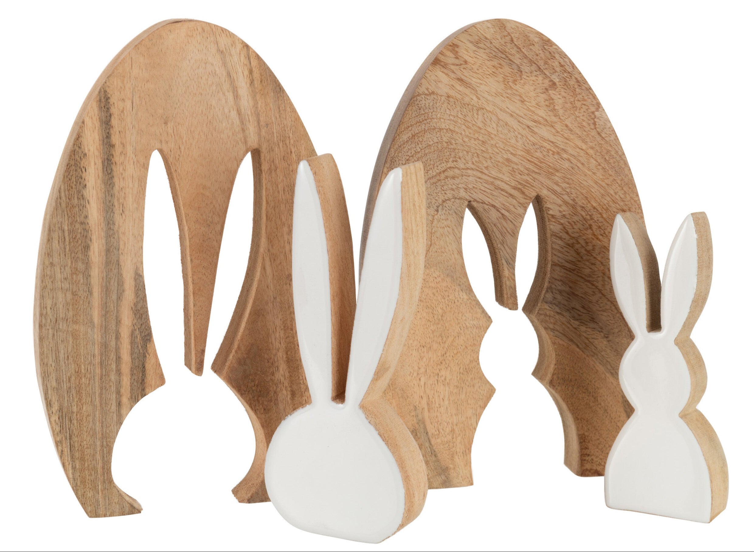 Silhueta Coelhos Sortido 25cm