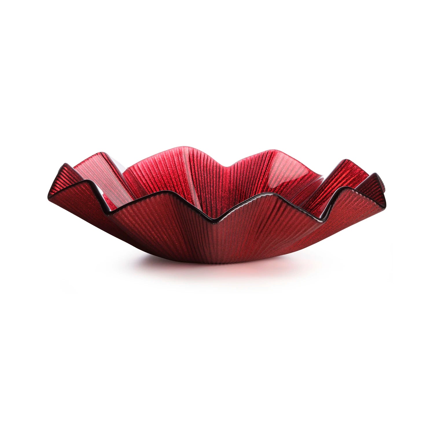 Centro de Mesa Glitter Vermelho Ø39cm