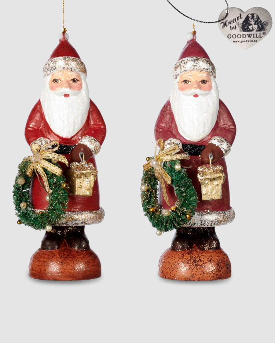 Penduro Pai Natal Sortido 16cm