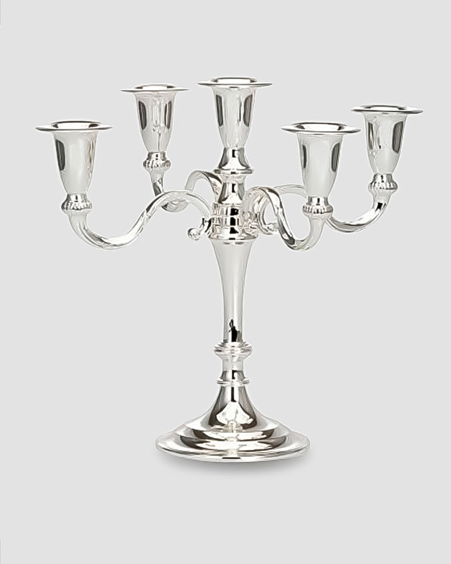 Castiçal 5 Chamas 26Cm