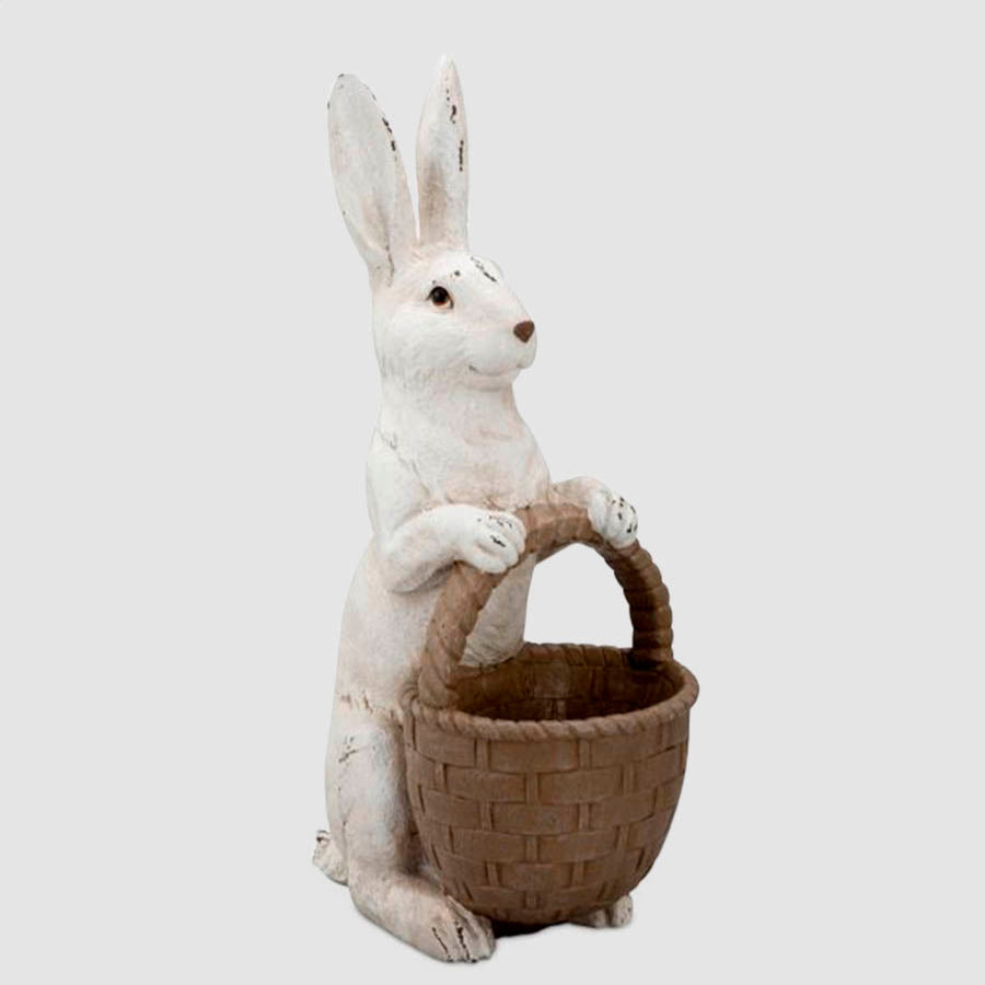 Coelho com Cesto 41.8cm