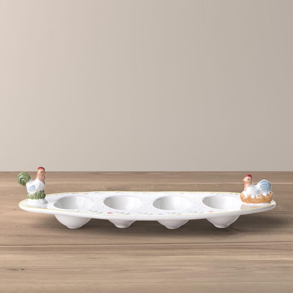 Porta-Ovos Galinha e Galo