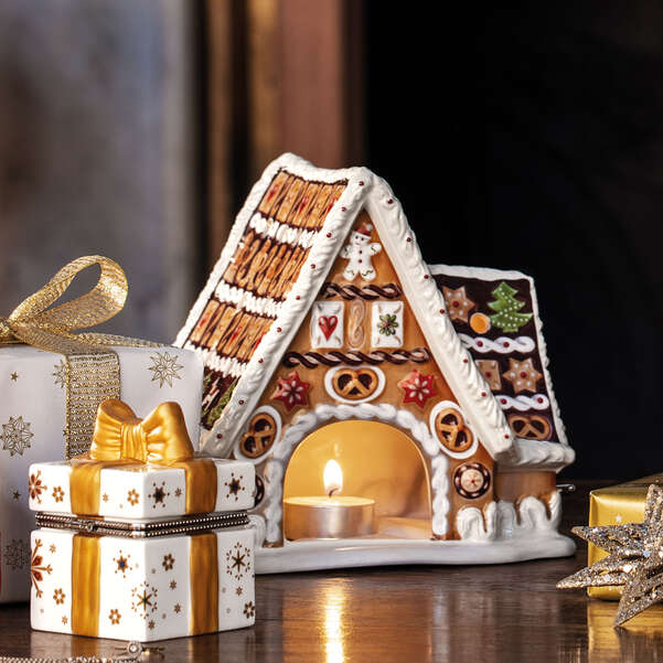 Caixa de Música Gingerbread Christmas Toys 16cm