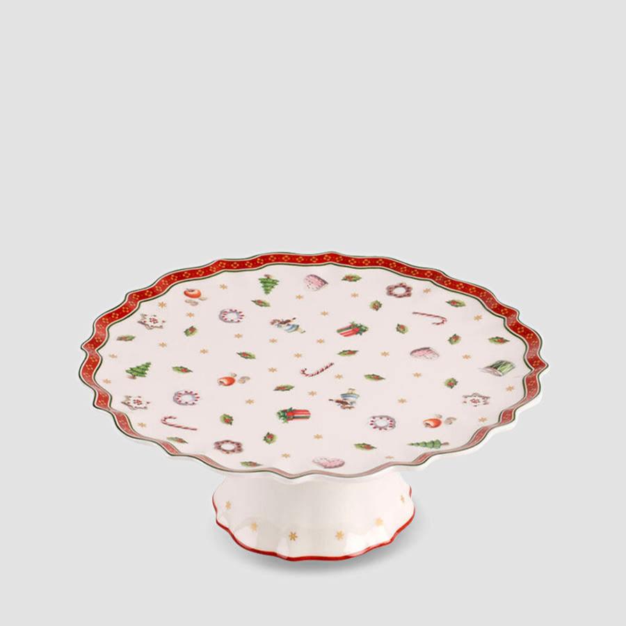 Prato de bolo c/ pé 21cm