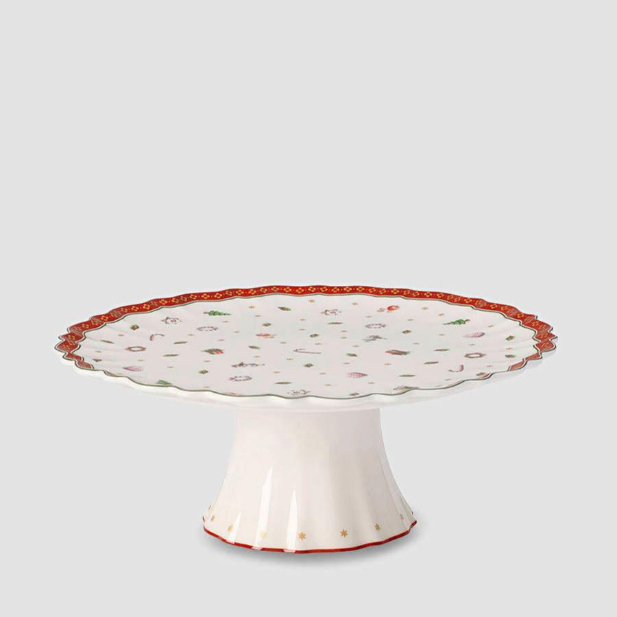 Prato de Bolo c/ pé 28cm