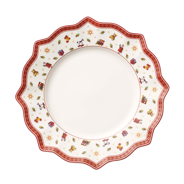 Prato Ladeiro Toy's Delight Branco ø29cm