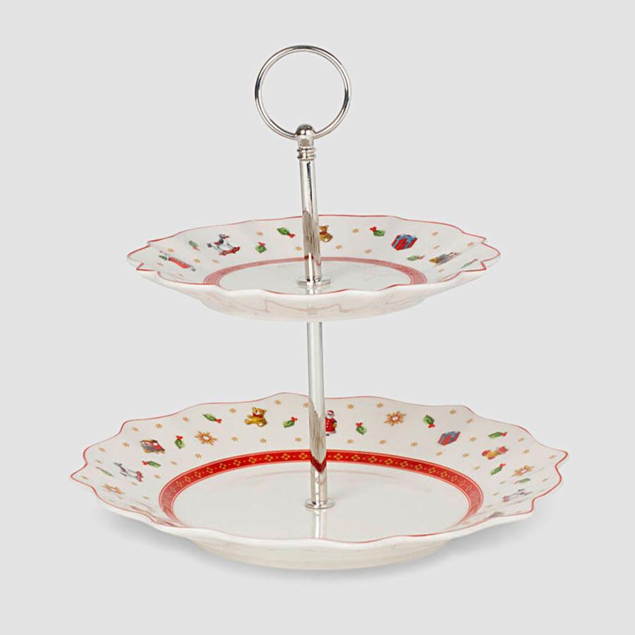 Suporte para Bolos 2 Andares Deco Natal