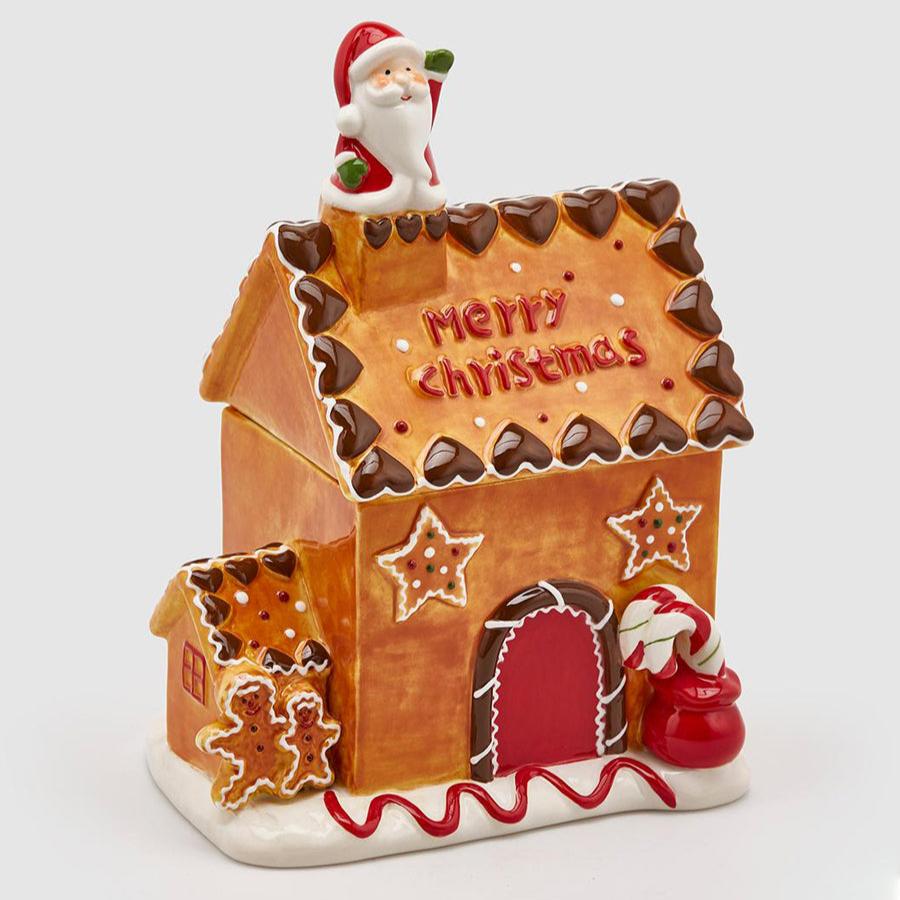 Bomboneira Casa Pai Natal 28cm