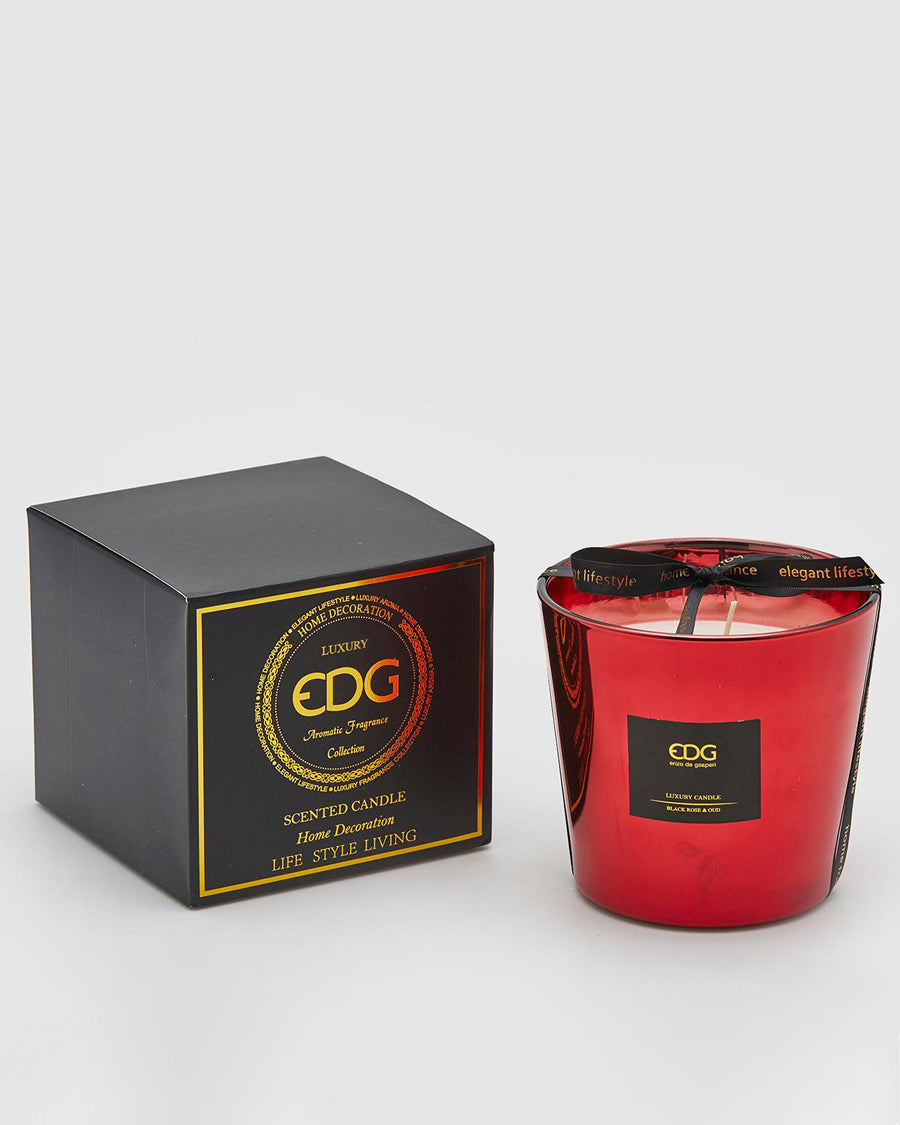 Vela Vermelha Mirror 12cm