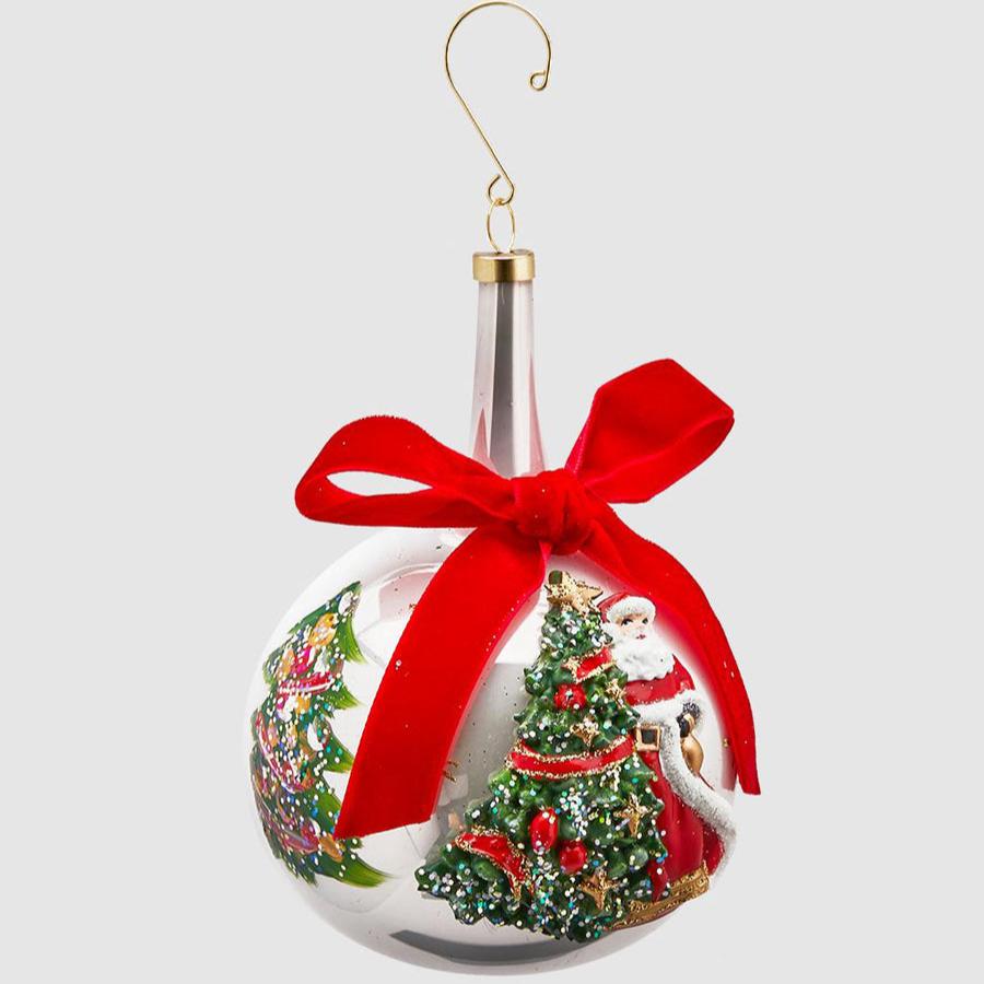 Bola Pai Natal Ø10