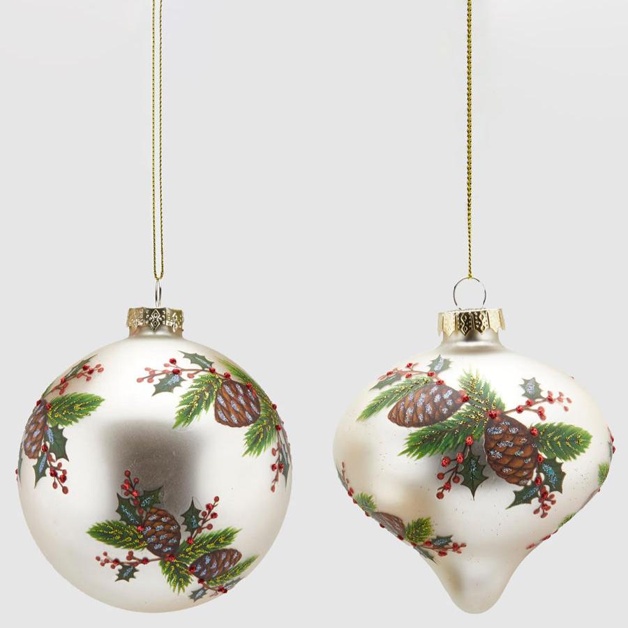 Bola Natal Sortido Ø12cm