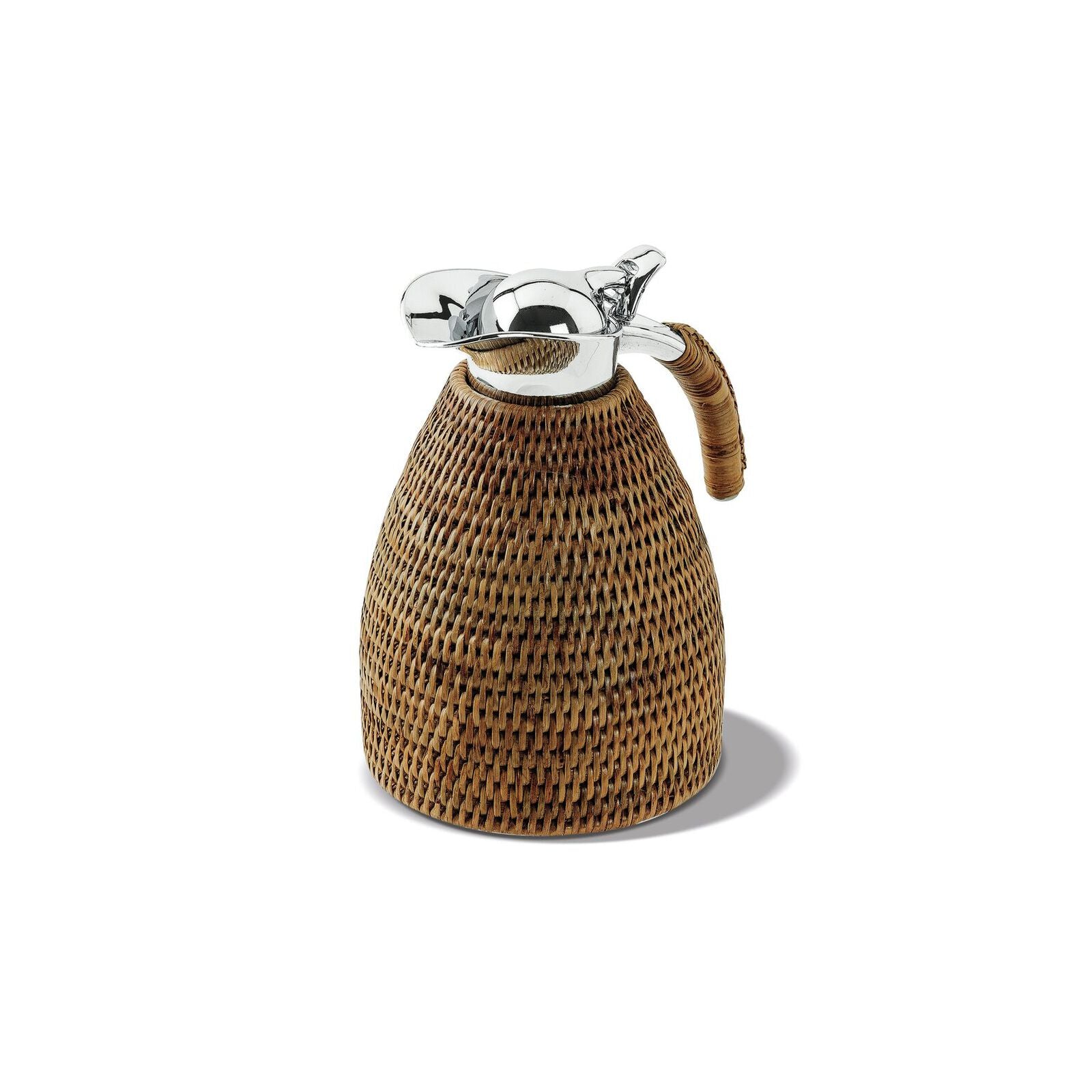 Garrafa Termica em Rattan 1Lt 23x15cm