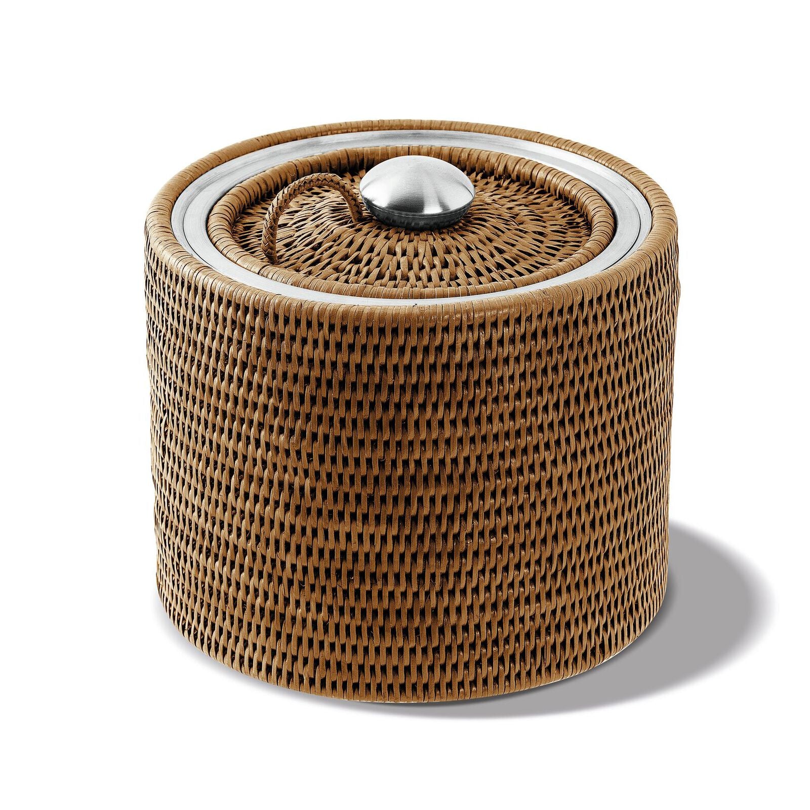 Balde De Gele Rattan D21cm H27cm