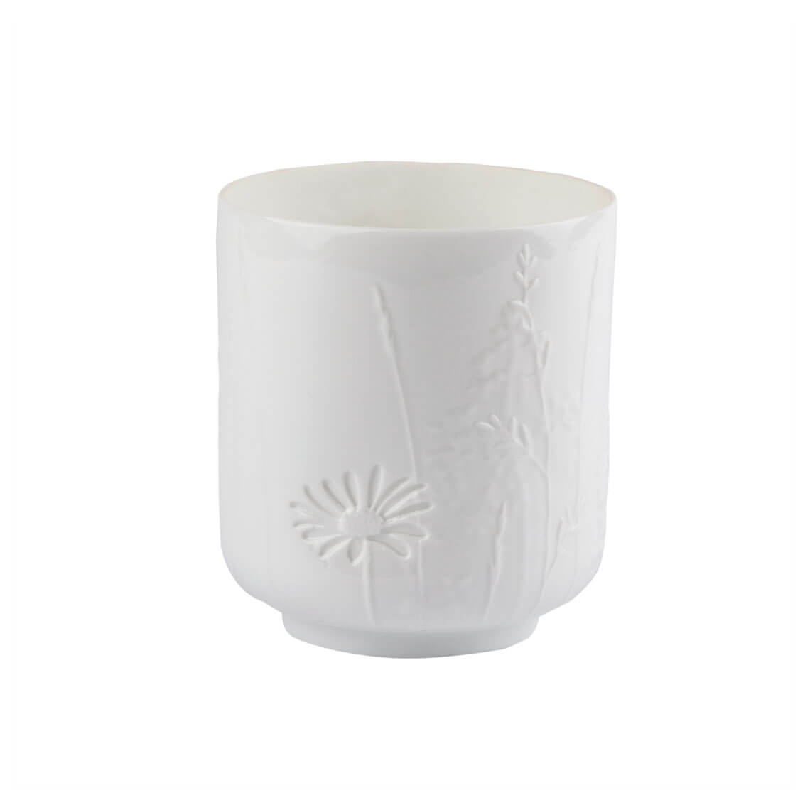 Jarra Luz de poesia “Grama e Flores” 9cm