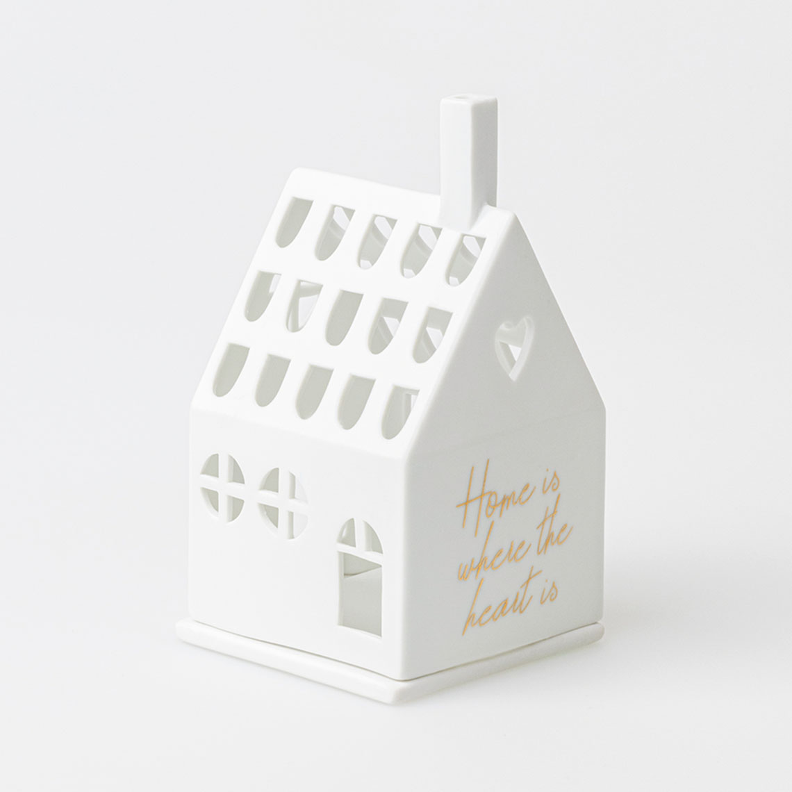 Casinha Tealight Home is where your heart Is