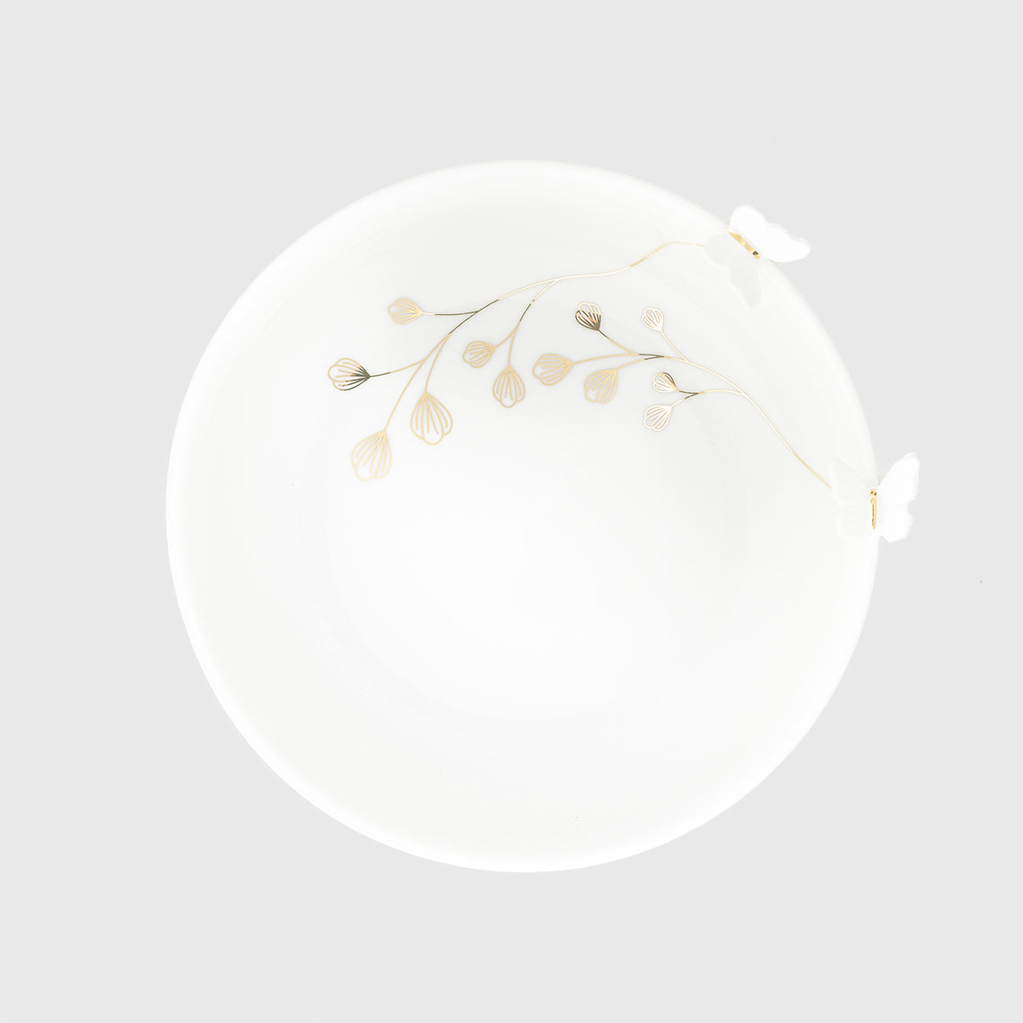 Bowl Grande c/ Borboleta H4cm D14cm