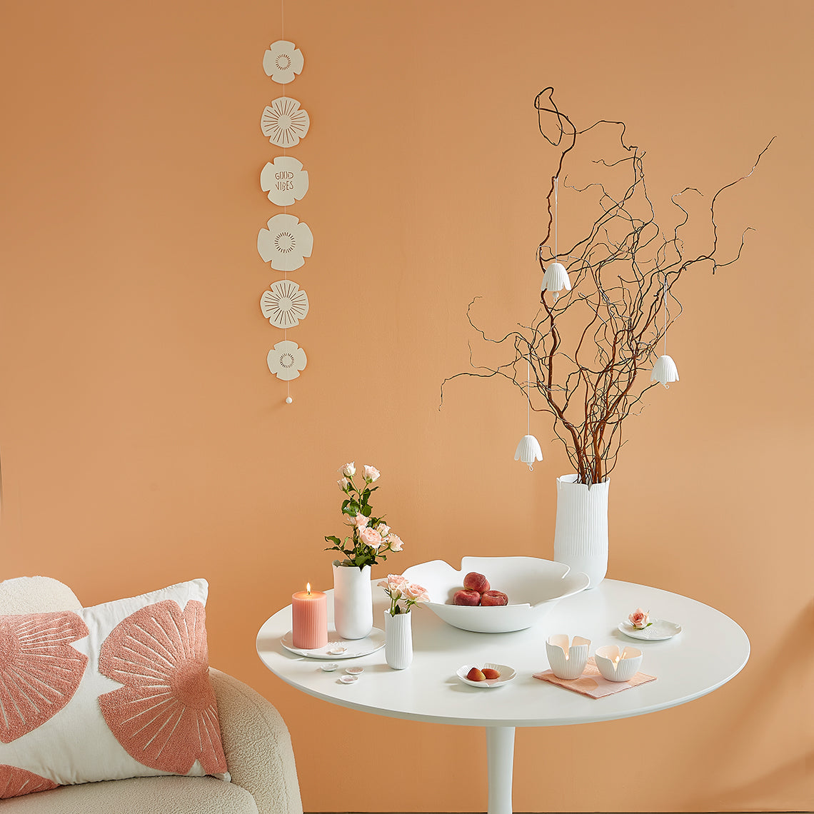 Penduro Flor Daisy 16.6cm