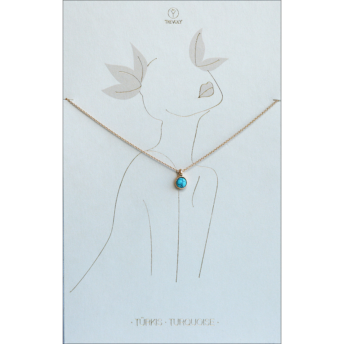 Colar "Turquesa" Trevoly