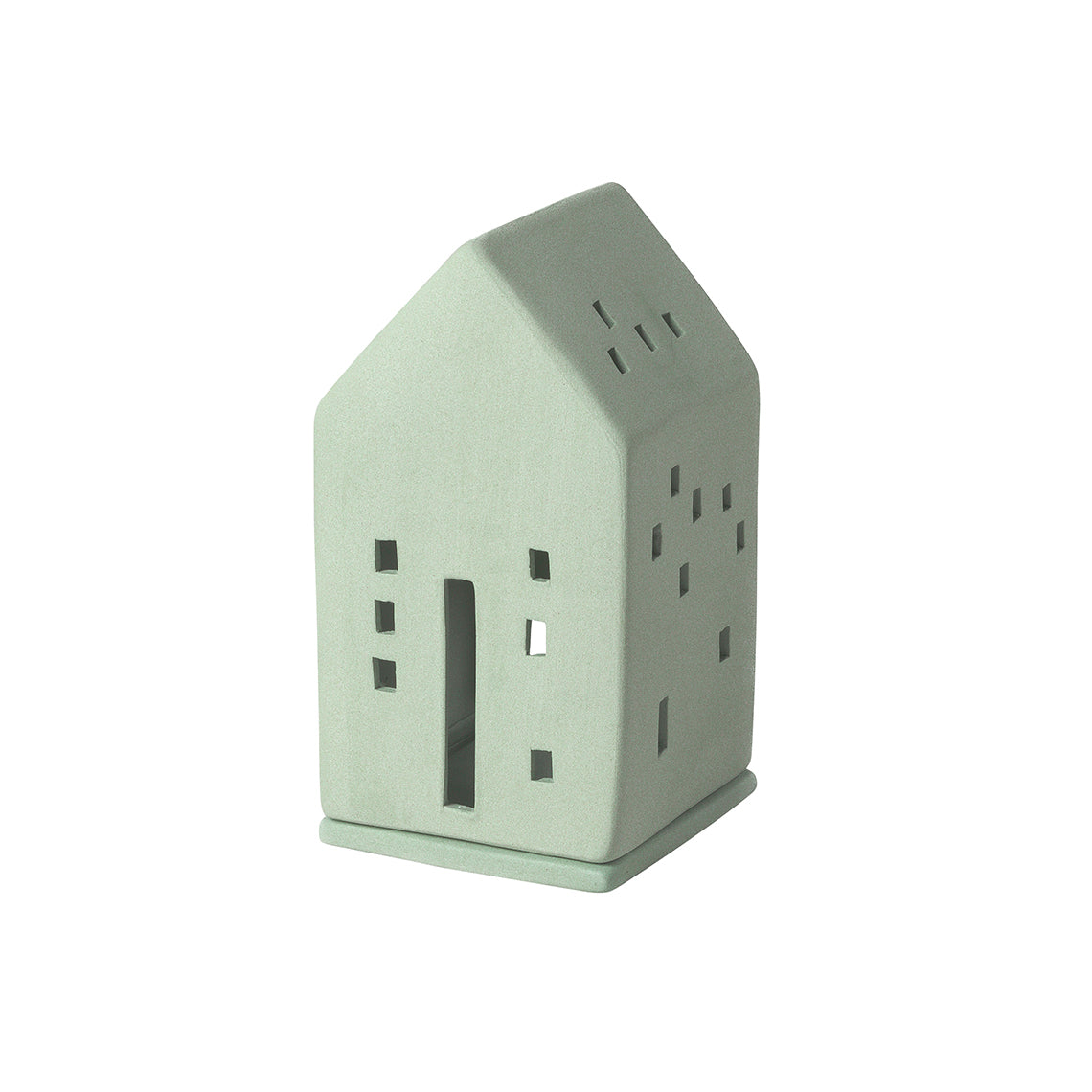 Casinha Tealight Eucalipto 13.5cm