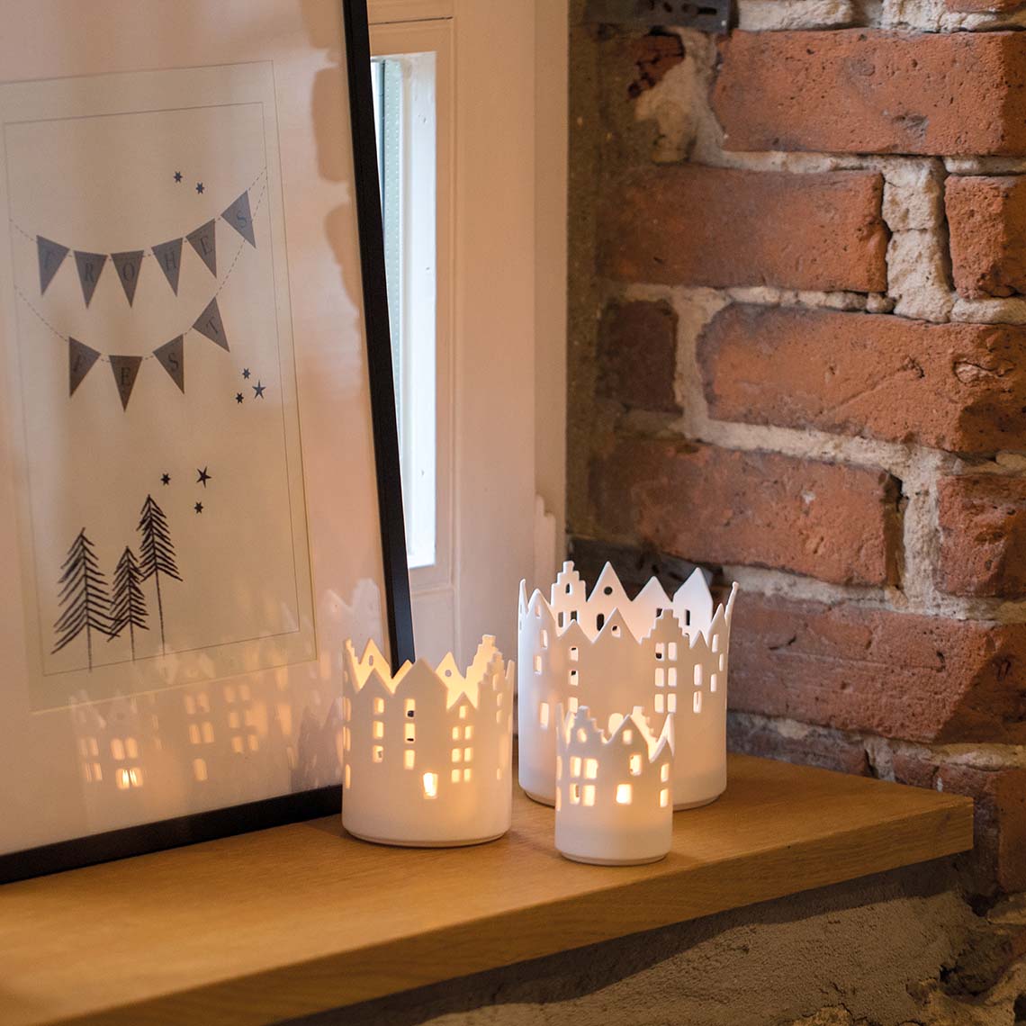 Taça City Light Town 8cm