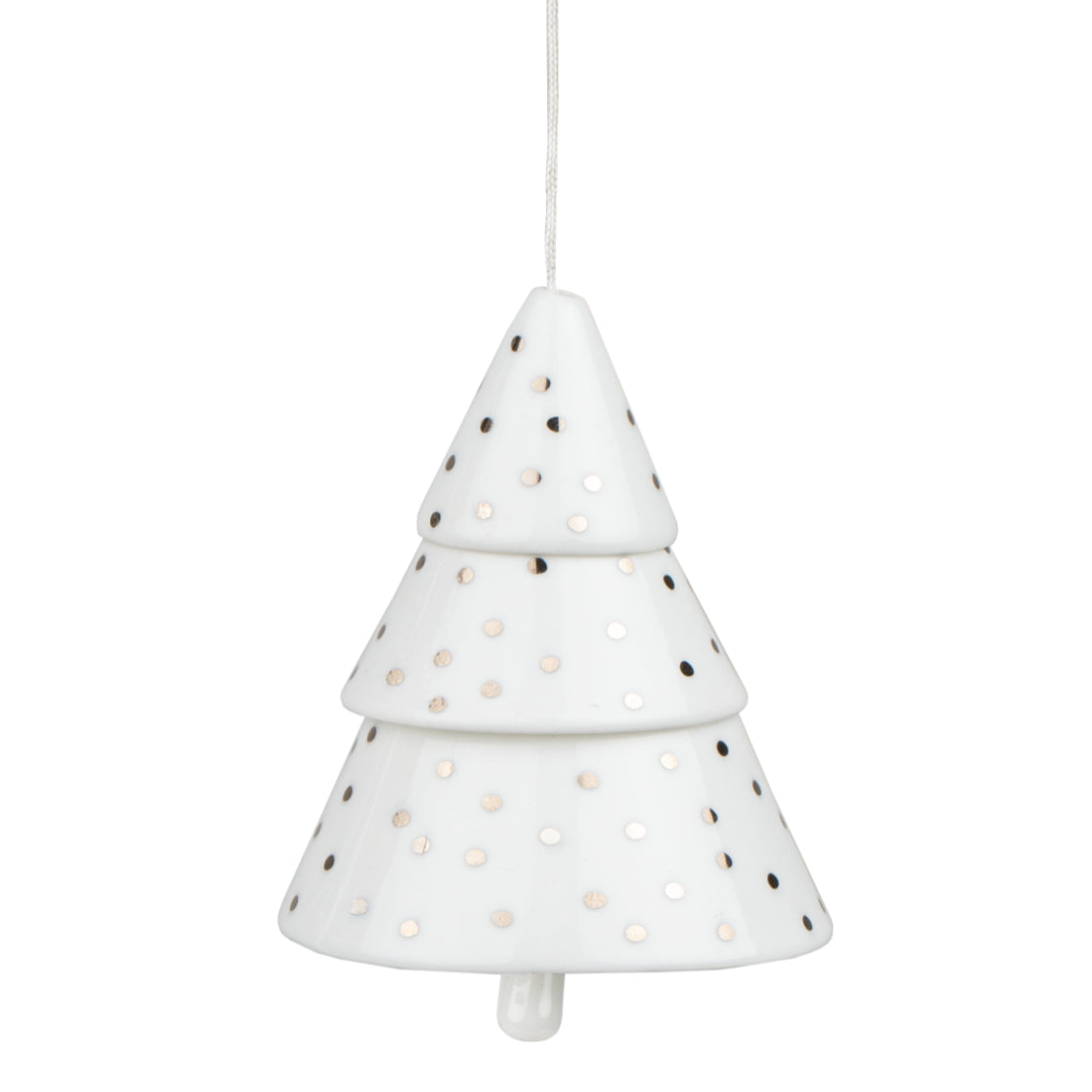 Penduro Arvore de Natal Prateado 6,5cm