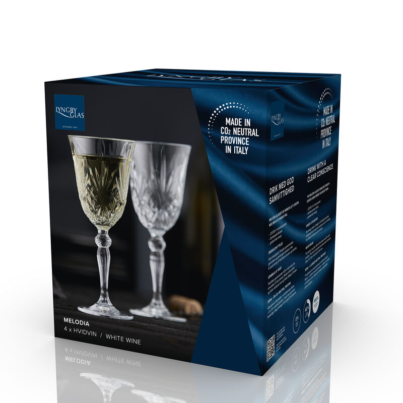Set 4 Copos Vinho Branco Lyngby