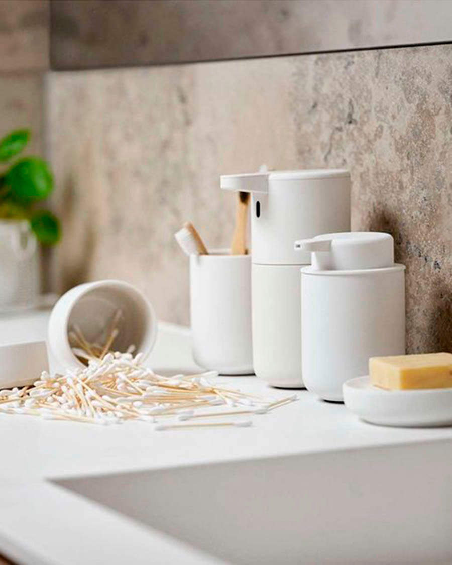 Saboneteira Ume Branca