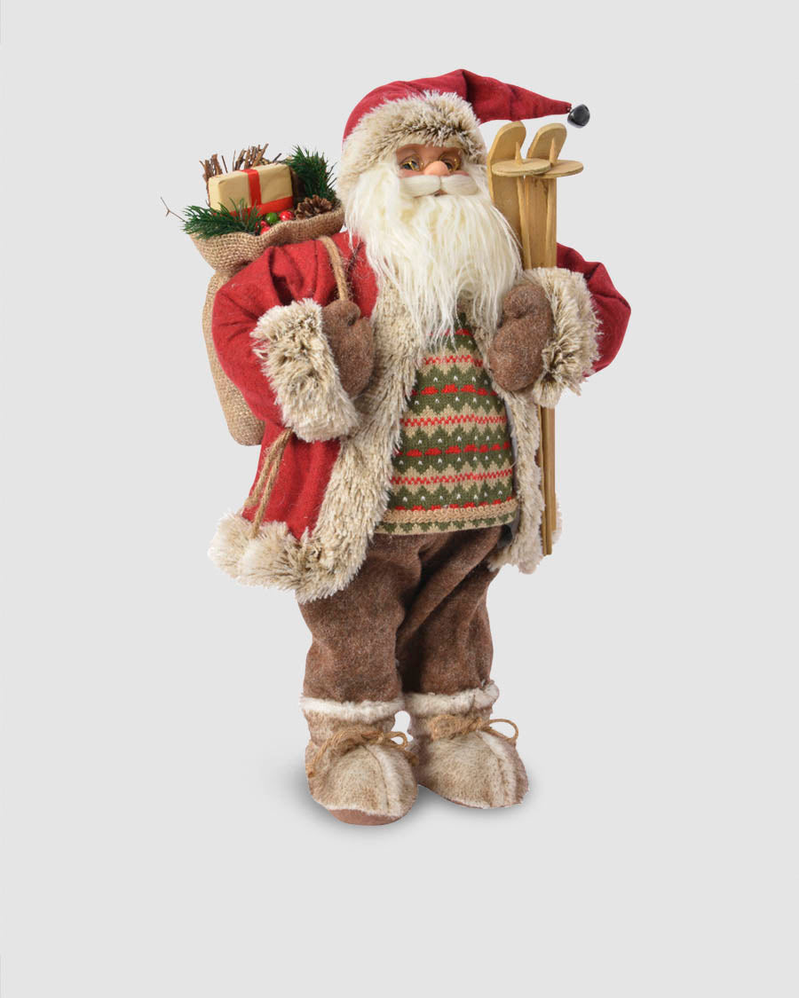 Pai Natal Country 16X21X45Cm