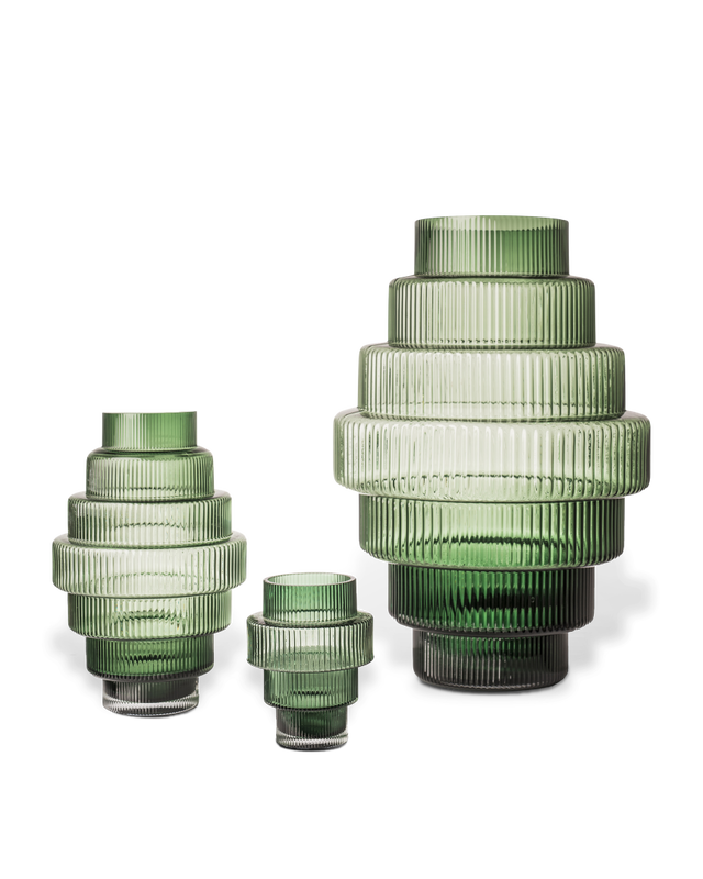 Jarra Verde Steps 50cm