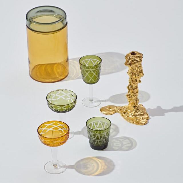 Set 4 Copos de Vinho Tie Up