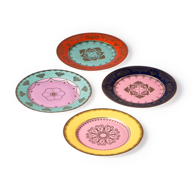 Set de 4 Pratos Grandpa Ø19,3cm