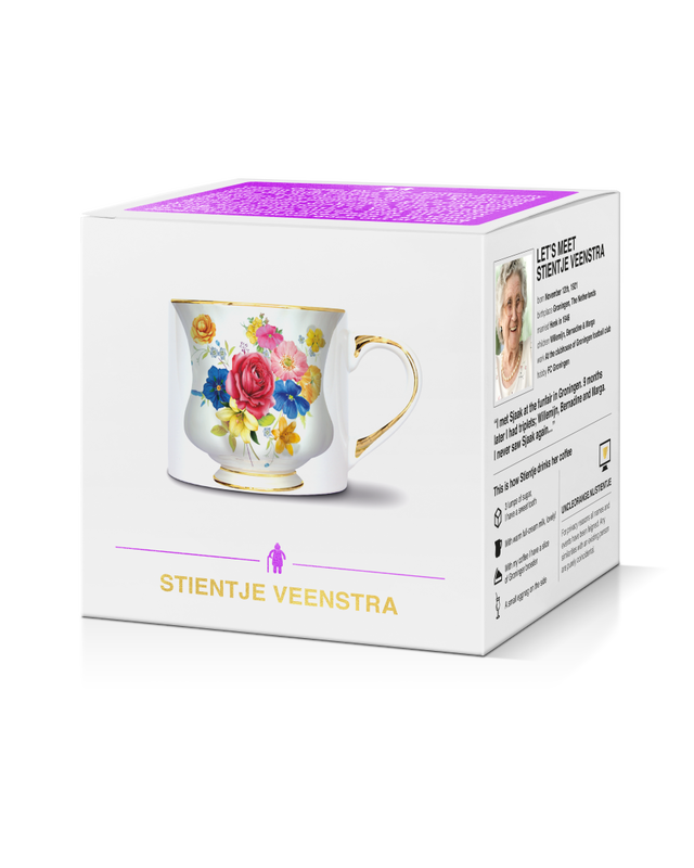 Caneca Floral Stientje Veenstra