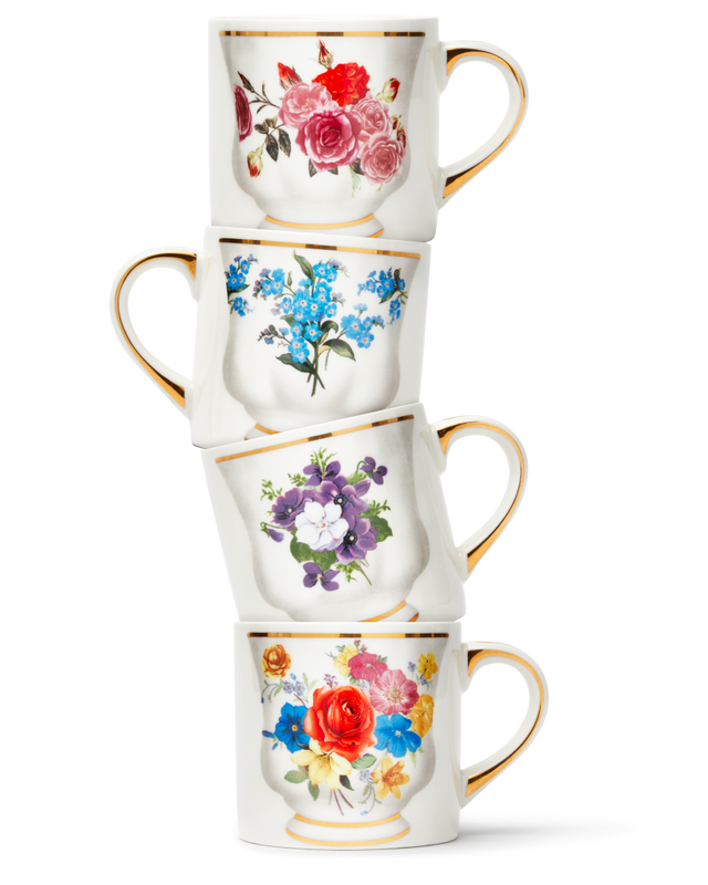 Caneca Floral Stientje Veenstra