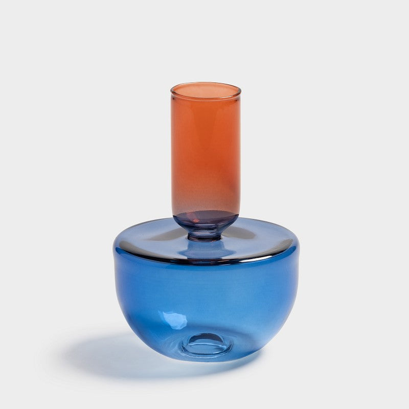 Castiçal Jumble Vermelho e Azul