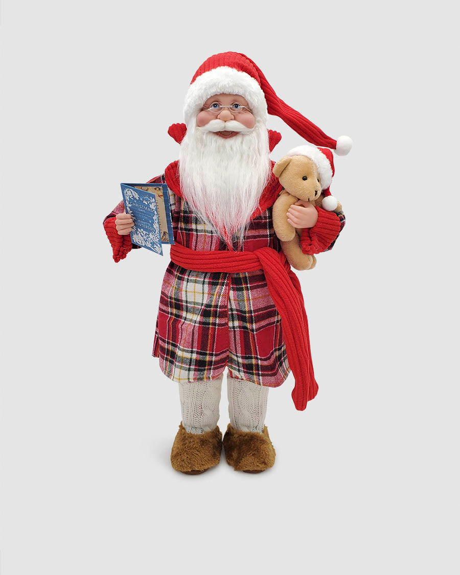 Pai Natal em Pijama 45cm