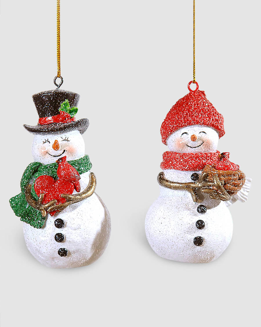 Enfeite Boneco de Neve 12cm (uni)