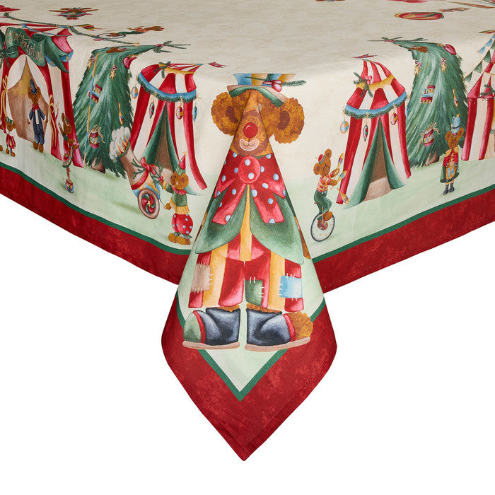 Toalha de Mesa Urso Circo 160x320cm