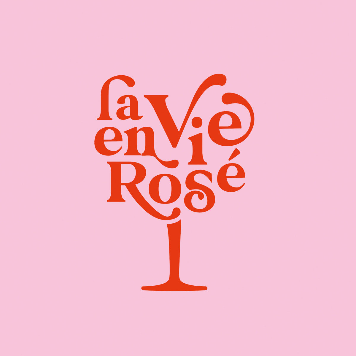 Guardanapo La Vie en Rosé