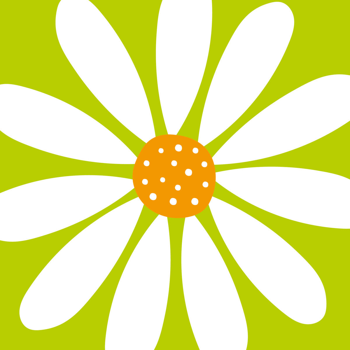 Guardanapo Happy Flower Verde