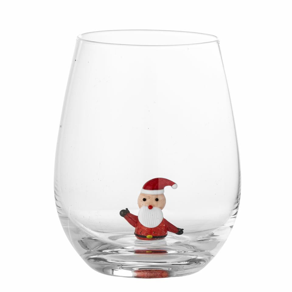 Copo de Água Pai Natal 12cm