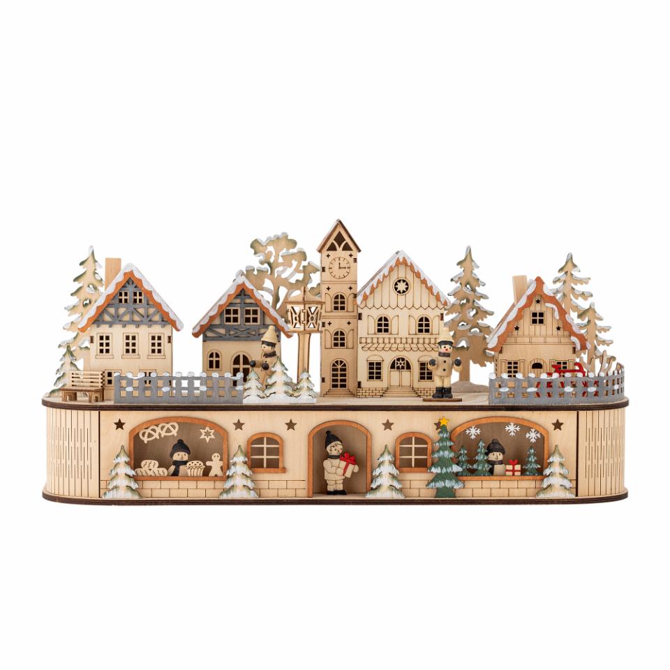 Vila Nordica c/ Leds 12,5cm