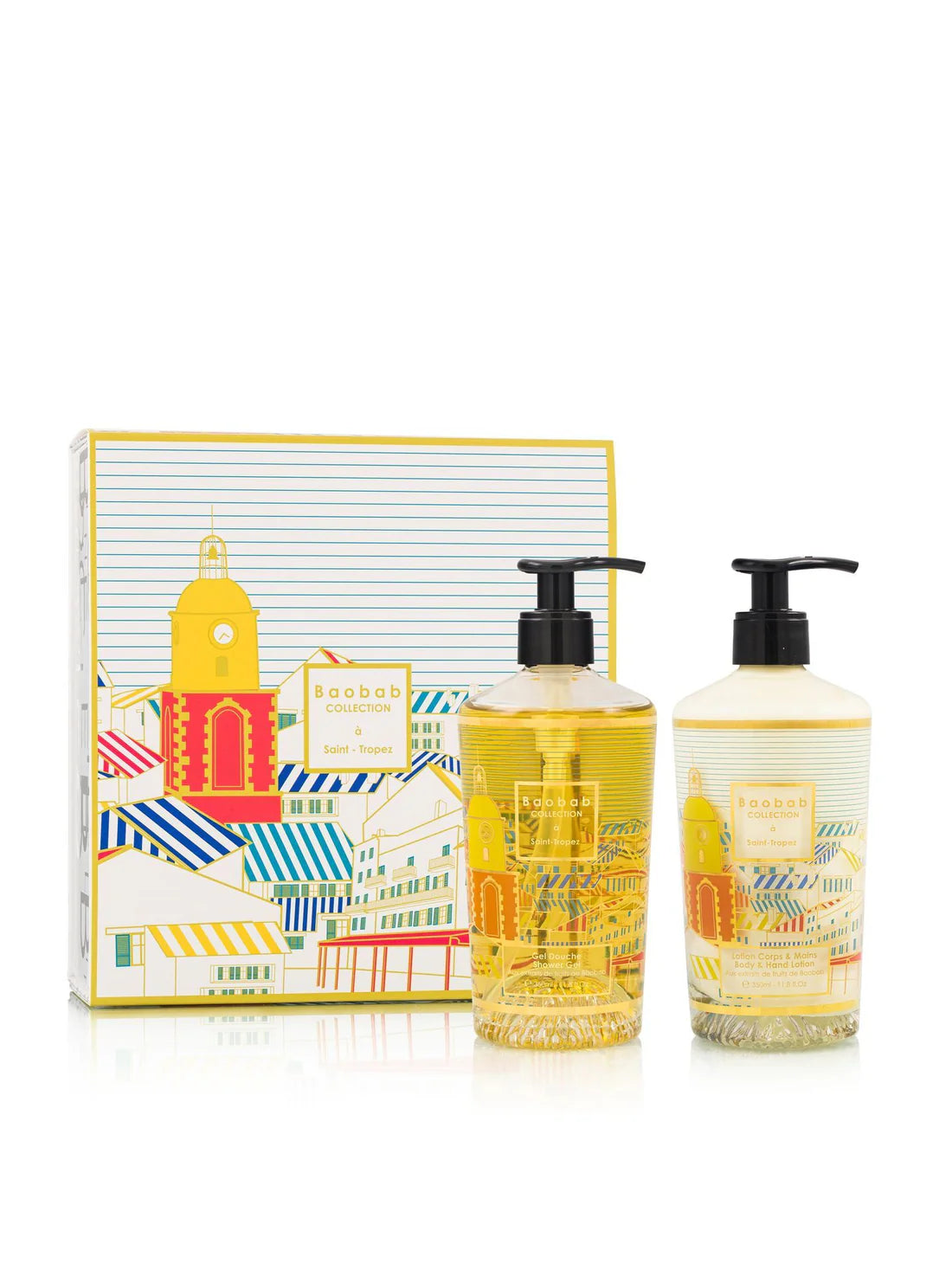 Gift Box Creme Mãos e Corpo+Gel de Mãos Saint-Tropez 350ml