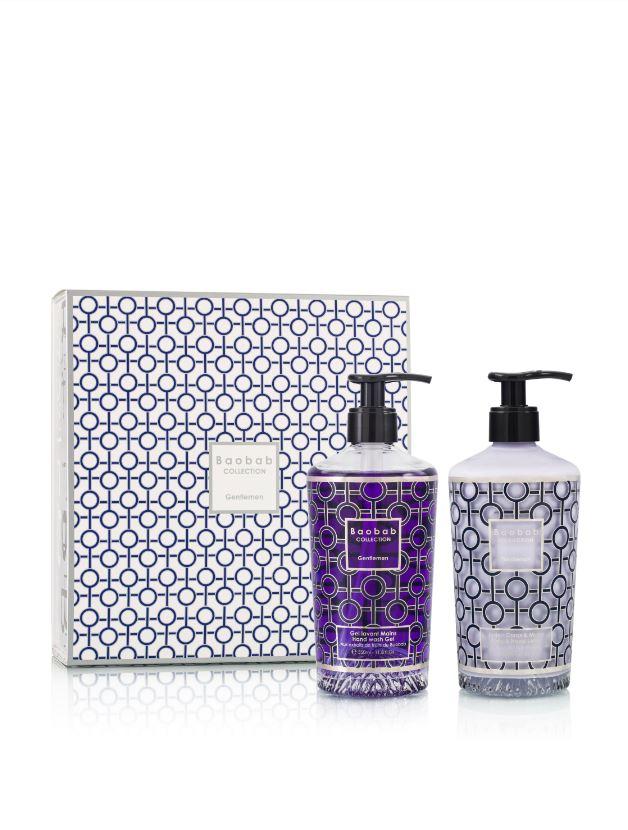 Gift Box Creme Mãos e Corpo+Gel de Mãos Gentlemen 350ml