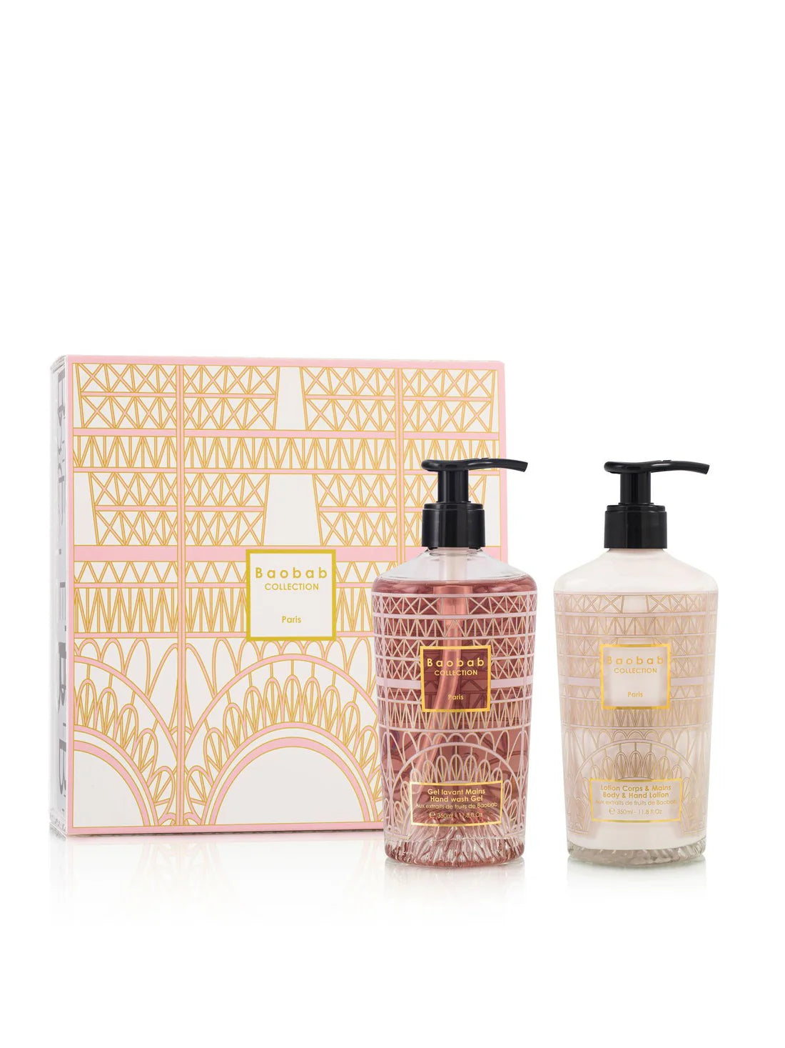 Gift Box Creme Mãos e Corpo+Gel de Mãos Paris 350ml
