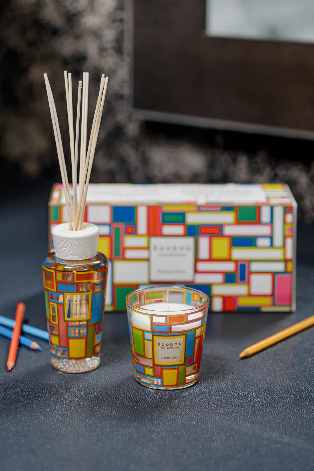 My First Baobab Gift Box Ocean Drive (vela + difusor)
