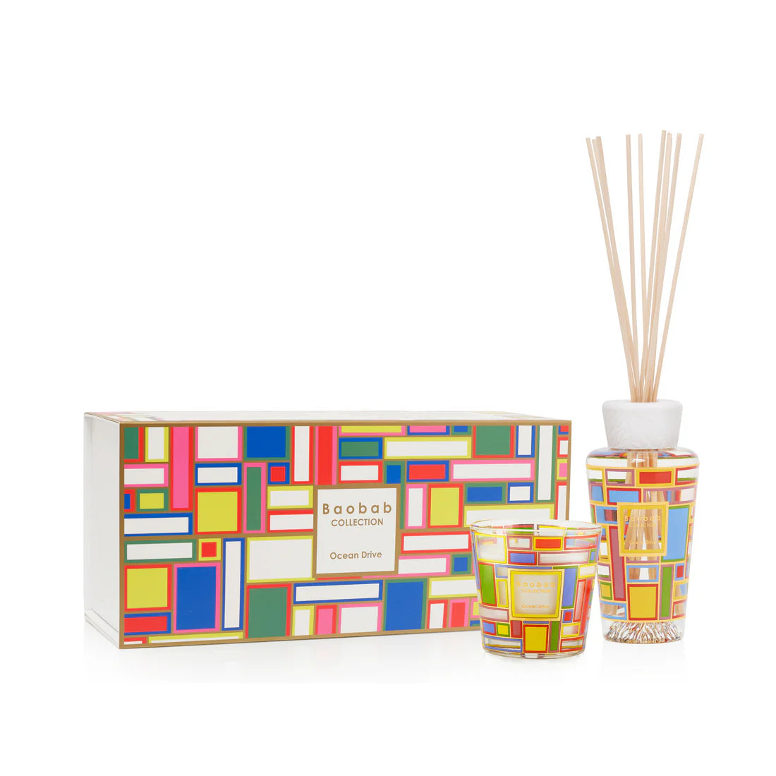 My First Baobab Gift Box Ocean Drive (vela + difusor)