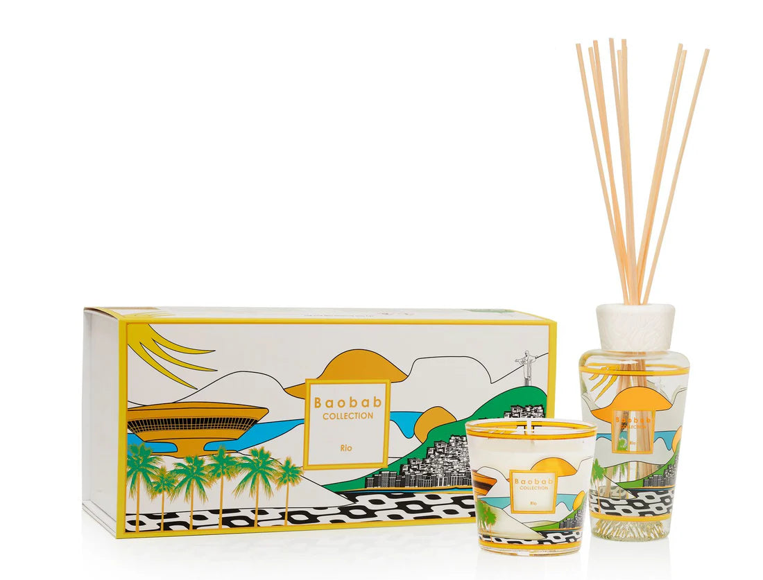 My First Baobab Gift Box Cities Rio (vela + difusor)
