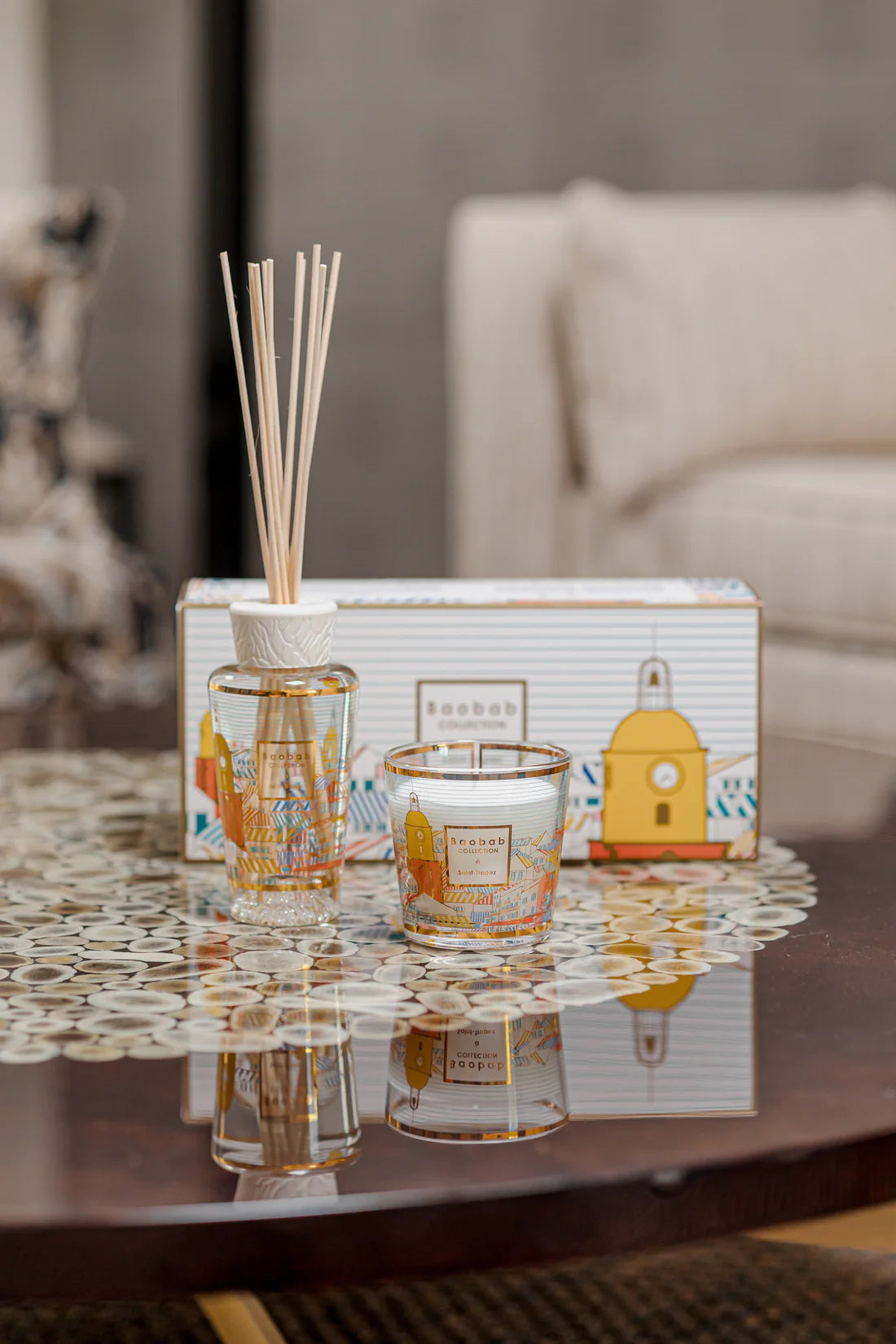 My First Baobab Gift Box St Tropez (vela + difusor)