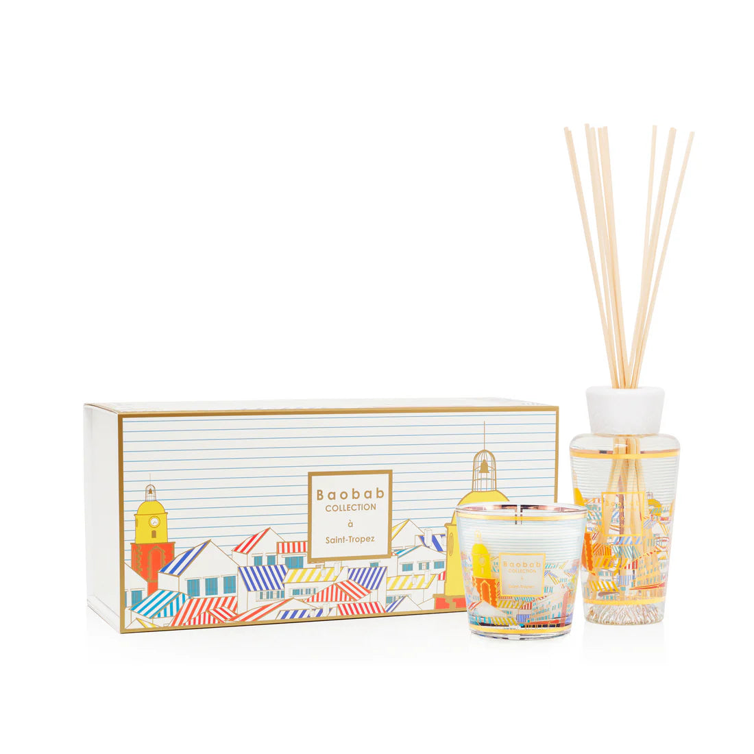 My First Baobab Gift Box St Tropez (vela + difusor)