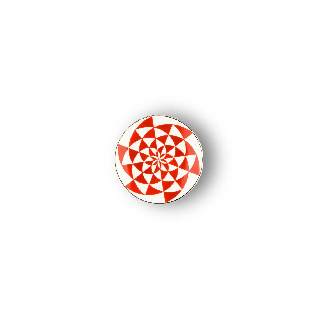 Prato Pequeno Oracle Vermelho D12cm